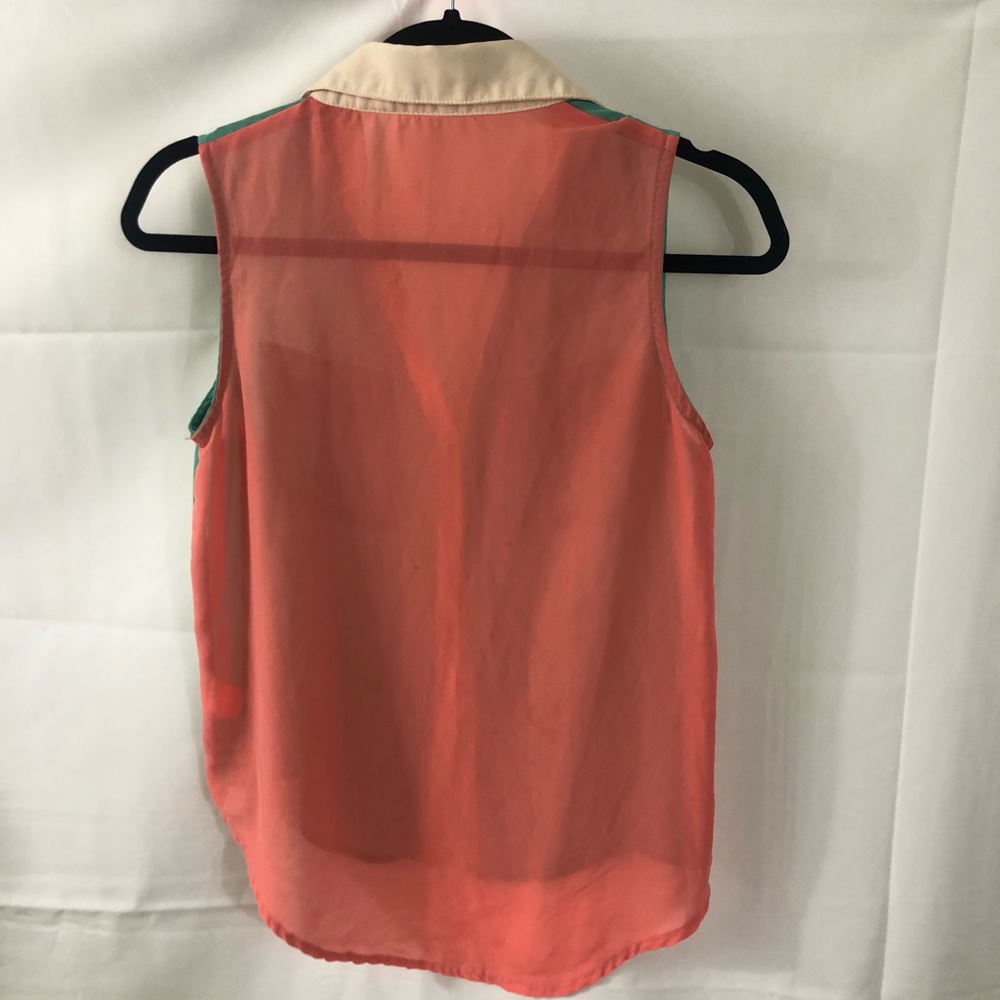 BLVD Color block top - Picture 4 of 5